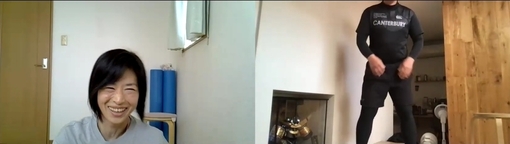 身体の構造セミナー(背骨を丸めるのは足から！)